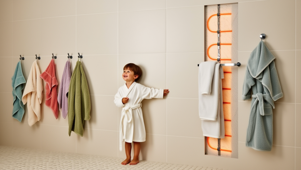 Тёплая стена CALEO HEATWALL создаёт комфорт детям
